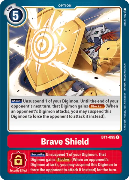 Digimon TCG Card BT1-095 Unknown