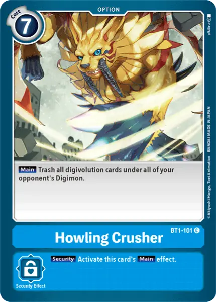 Digimon TCG Card BT1-101 Unknown