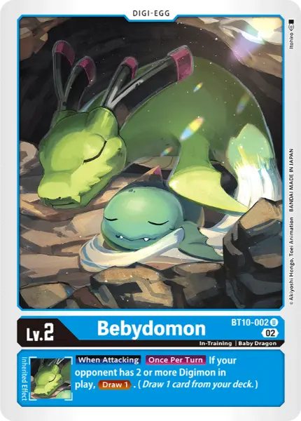 Digimon TCG Card BT10-002 Bebydomon