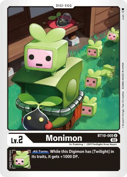 Digimon TCG Card 'BT10-005' 'Monimon'