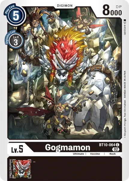 Digimon TCG Card BT10-064 Gogmamon