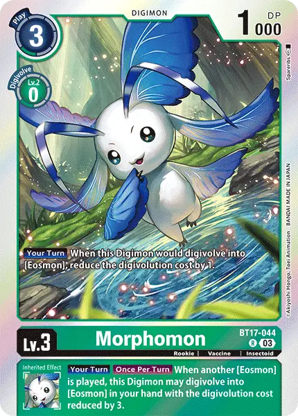 Digimon TCG Card 'BT17-044' 'Morphomon'