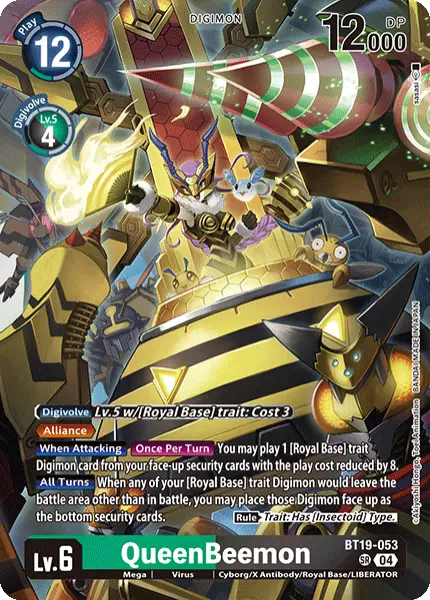 Deck BT19 Royal Base with preview of card BT19-053