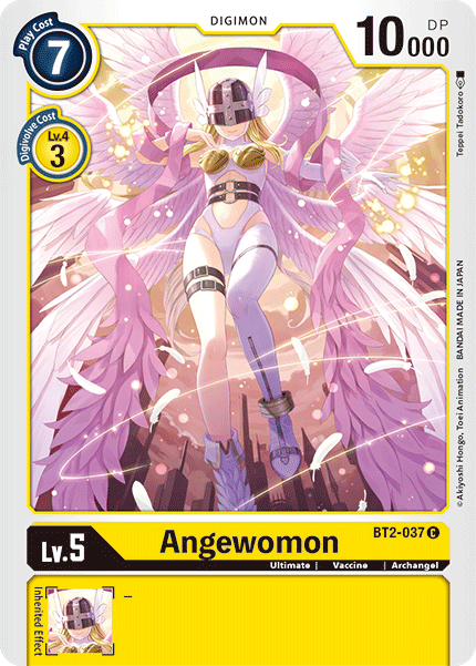 Digimon TCG Card 'BT2-037' 'Angewomon'