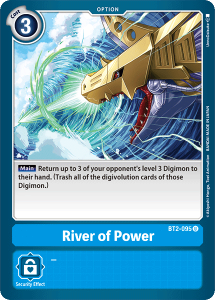 Digimon TCG Card 'BT2-095' 'River of Power'