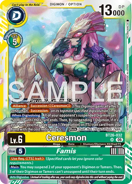 Deck Gear Forest Village - 11th with preview of card BT26-032