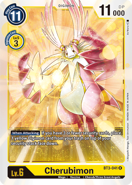 Digimon TCG Card BT3-041 Cherubimon