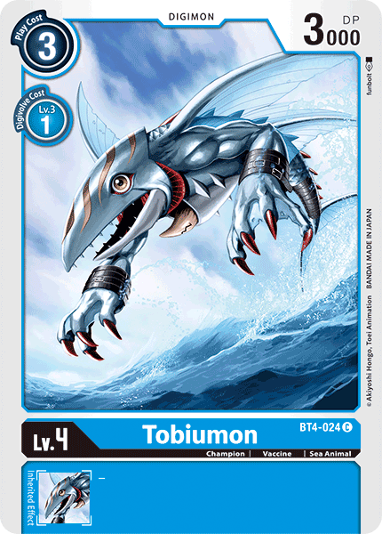 Digimon TCG Card 'BT4-024' 'Tobiumon'