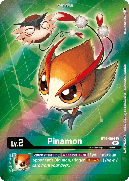 Digimon TCG Card 'BT6-004_P1' 'Pinamon'