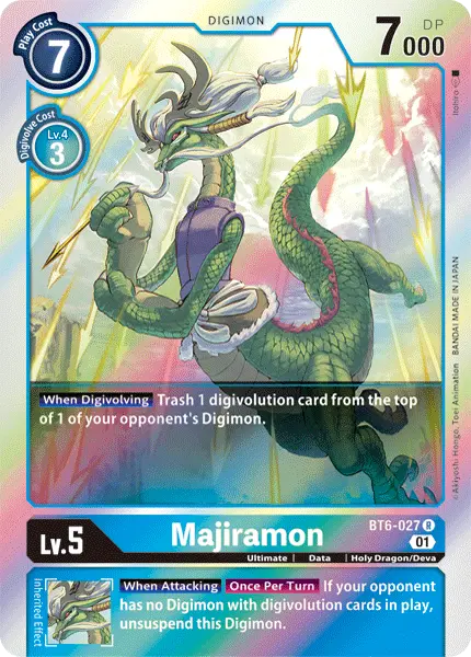 Digimon TCG Card 'BT6-027' 'Majiramon'