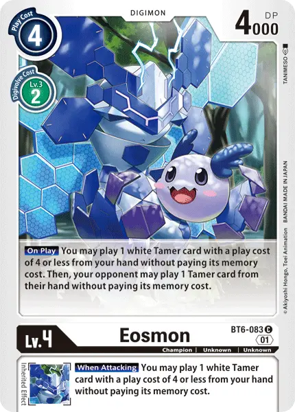 Digimon TCG Card 'BT6-083' 'Eosmon'