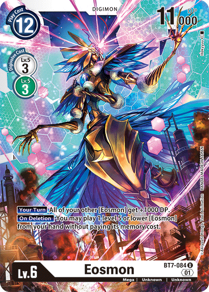 Digimon TCG Card 'BT7-084' 'Eosmon'