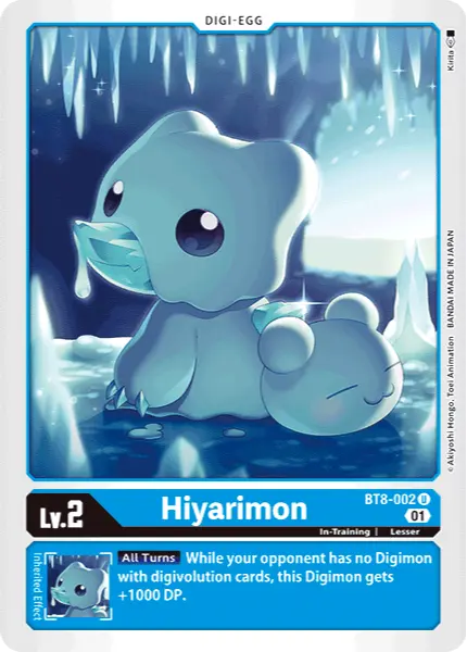 Digimon TCG Card 'BT8-002' 'Hiyarimon'