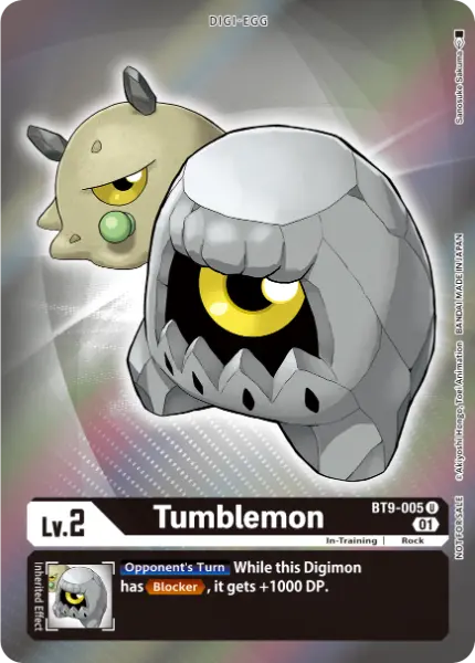 Digimon TCG Card BT9-005_P1 Tumblemon