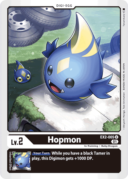 Digimon TCG Card 'EX2-005' 'Hopmon'