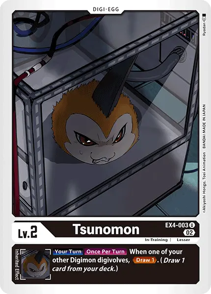 Digimon TCG Card EX4-003 Tsunomon
