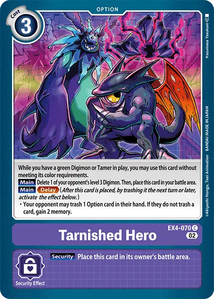Digimon TCG Card EX4-070 Tarnished Heroes