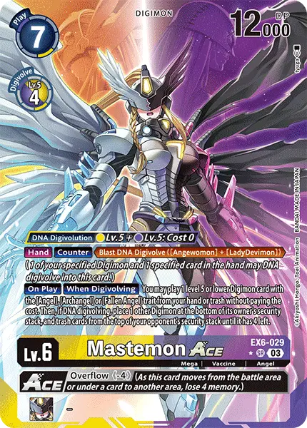 Digimon TCG Card 'EX6-029_P1' 'Mastemon'