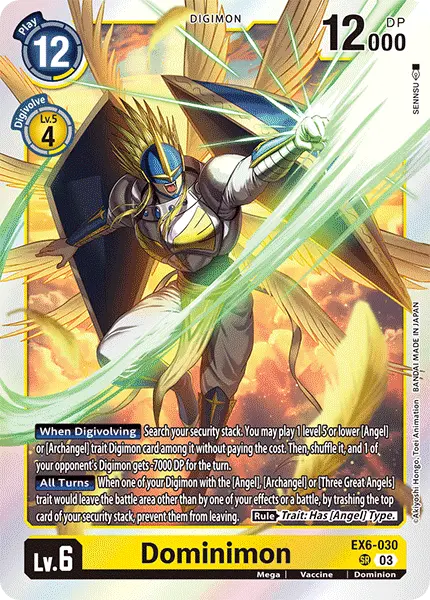 Digimon TCG Card EX6-030 Dominimon