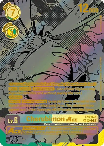 Digimon TCG Card 'EX6-035_P2' 'Cherubimon'