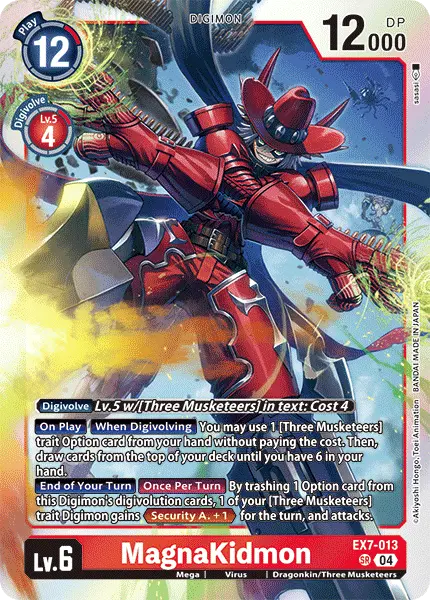 Digimon TCG Card EX7-013 MagnaKidmon