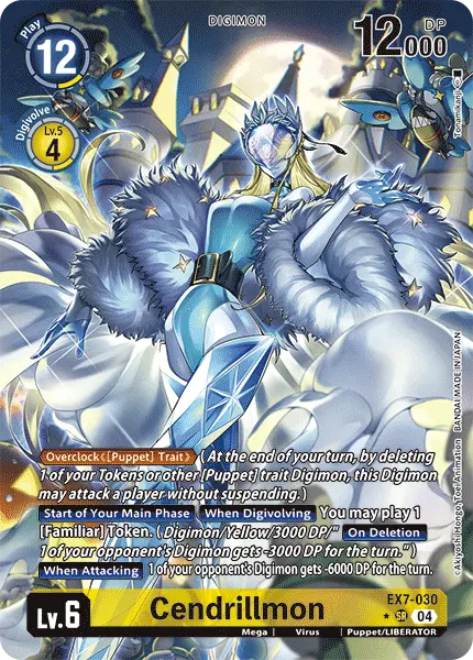 Digimon TCG Card EX7-030_P1 Cendrillmon