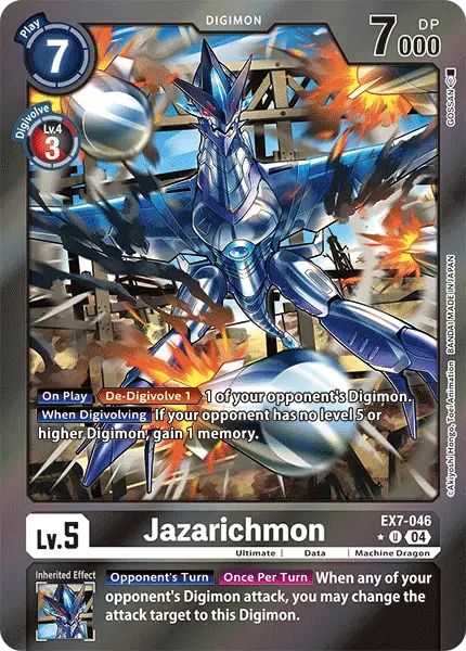 Digimon TCG Card 'EX7-046_P1' 'Jazarichmon'