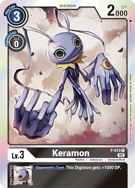 Digimon TCG Card 'P-013_P2' 'Keramon'