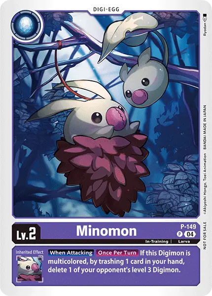 Digimon TCG Card P-149 Minomon