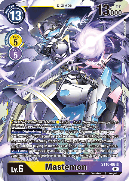 Digimon TCG Card 'ST10-006' 'Mastemon'