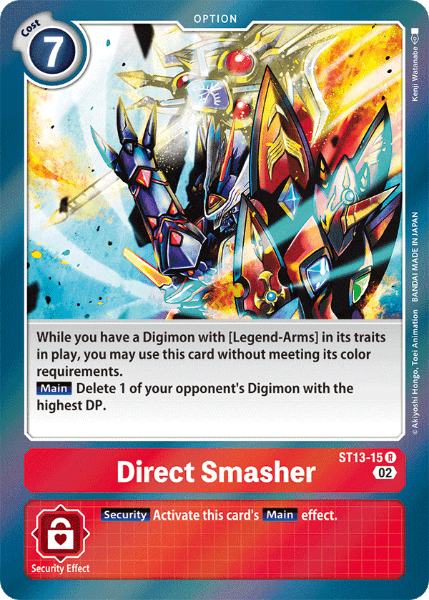 Digimon TCG Card ST13-15 Direct Smasher
