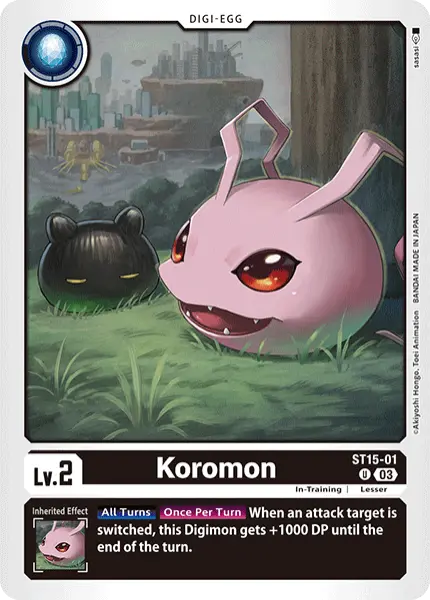 Digimon TCG Card ST15-01 Koromon