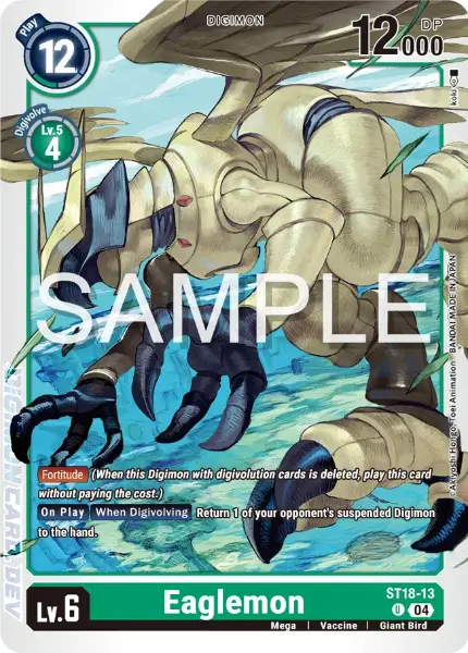 Digimon TCG Card ST18-13 Eaglemon