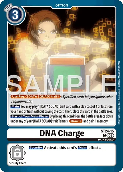 Digimon TCG Card 'ST24-015' 'DNA Charge'