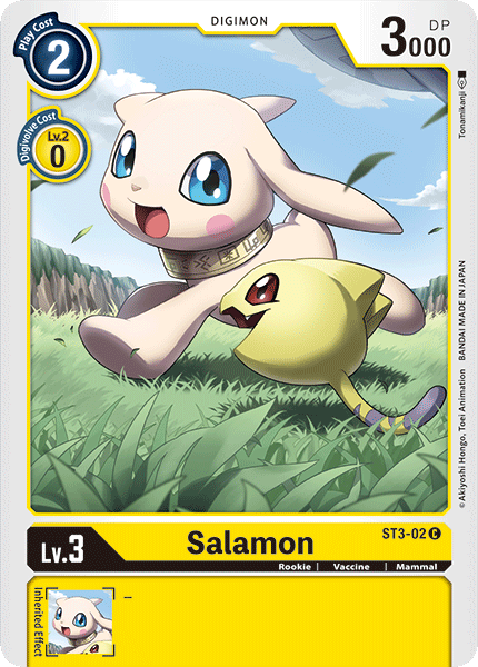 Digimon TCG Card ST3-02 Salamon