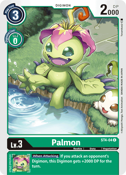 Digimon TCG Card ST4-04 Palmon