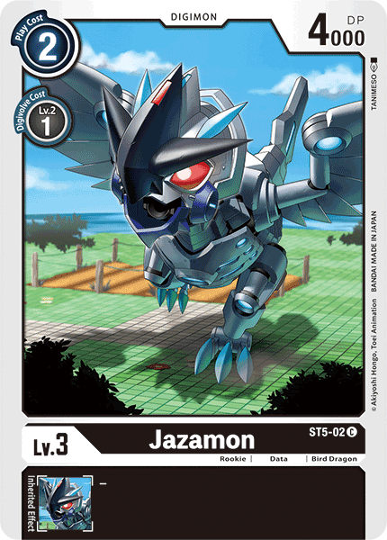 Digimon TCG Card ST5-02 Jazamon