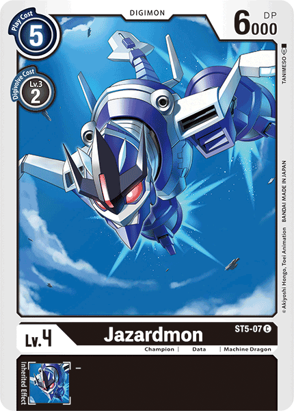 Digimon TCG Card ST5-07 Jazardmon