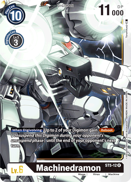 Digimon TCG Card 'ST5-012' 'Machinedramon'