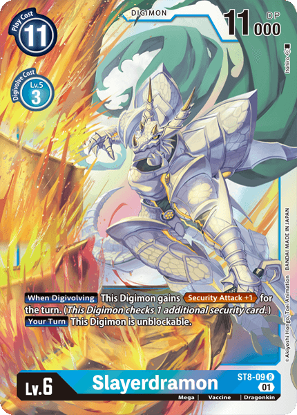 Digimon TCG Card ST8-09 Slayerdramon