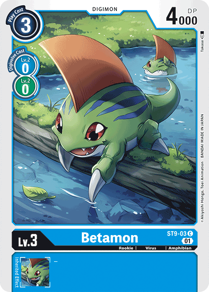 Digimon TCG Card ST9-03 Betamon